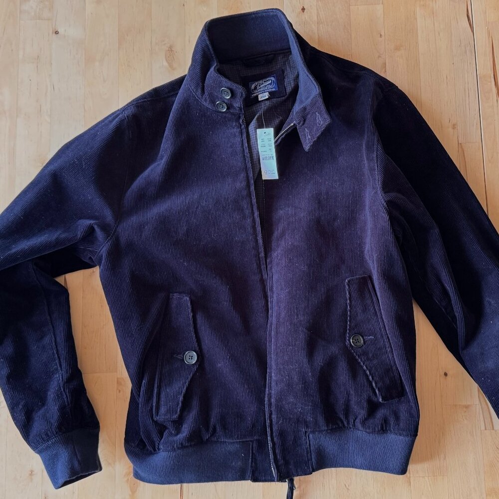 J. Crew Harrington Bomber Corduroy Jacket